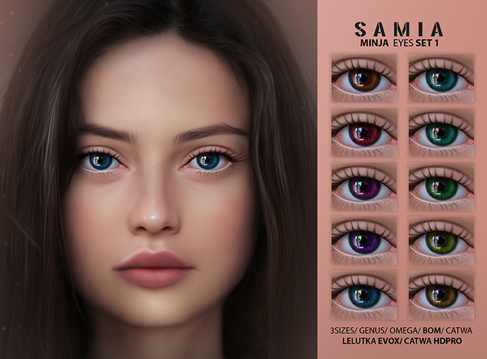 Samia - Minja  Eyes  *set 1   
