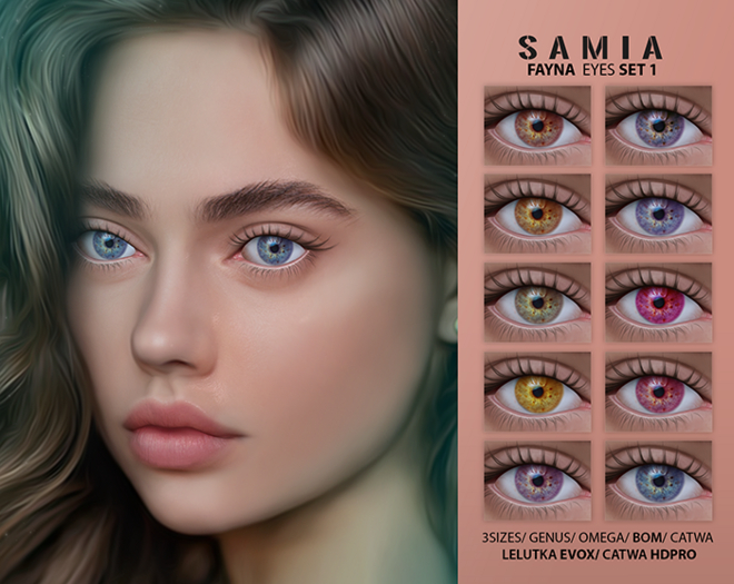 Samia - Fayna  Eyes #FATPACK  set 1