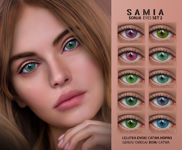 Samia - Sonja Eyes  *set 2  