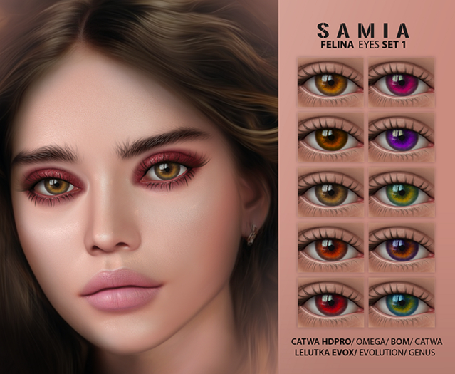 Samia -Felina  Eyes *set 1  