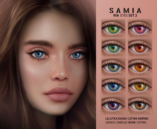 Samia - Ria  - Eyes *SET 2