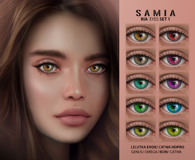 Samia - Ria  - Eyes *set 1  