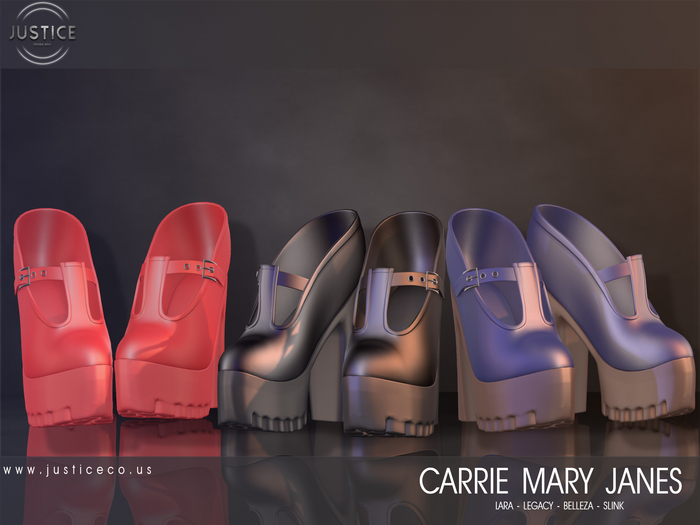 [JUSTICE] CARRIE MARY JANES - FATPACK