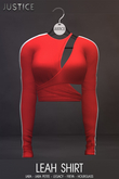 [JUSTICE] LEAH SHIRT - APPLE