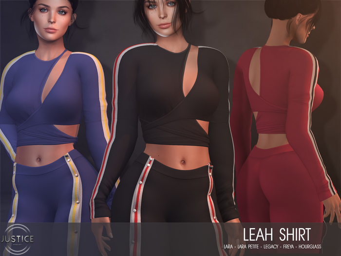 [JUSTICE] LEAH SHIRT - DEMO