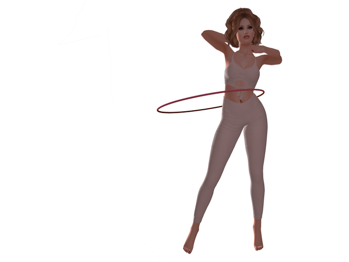 Hula hoop with animation
