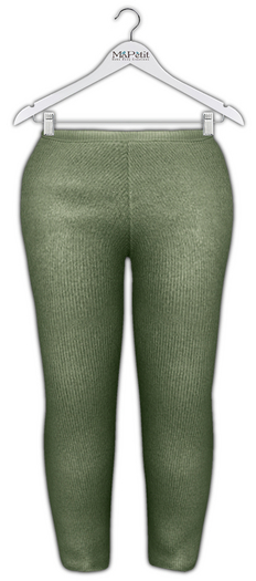 [M] Bebe T/Y Chichi Leggings - Green Tea