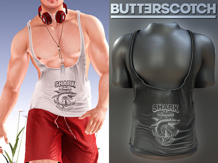 BUTTERSCOTCH . Riley Tank Top {Shark No.8}