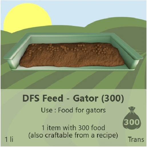 DFS Feed - Gator (300) (TEXTURES )