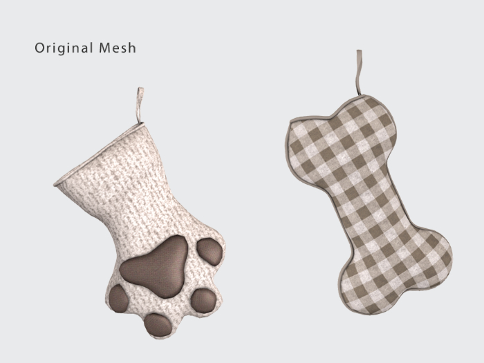 ACORN Pet Stocking Set -Snowy