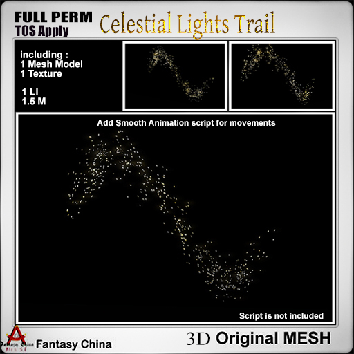 Full Perm Celestial Lights Trail 