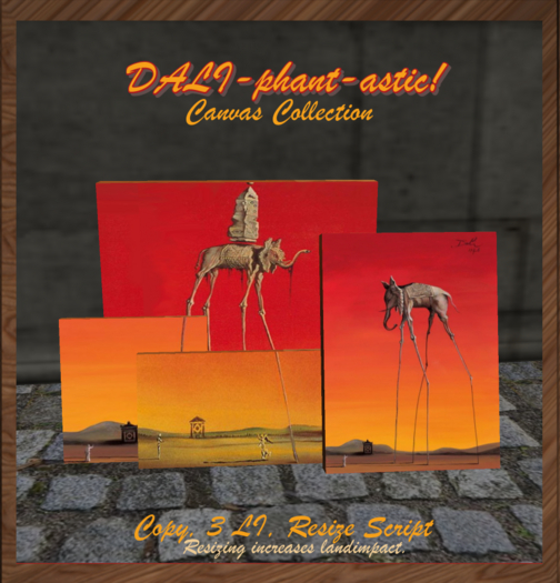 DALI-phant-astic! Canvas Collection