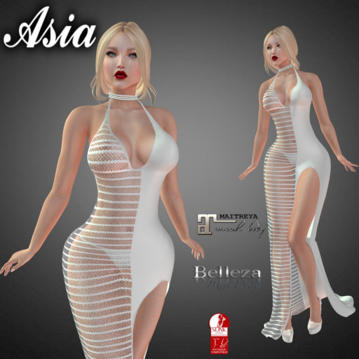 *ASIA* AMANDA  white