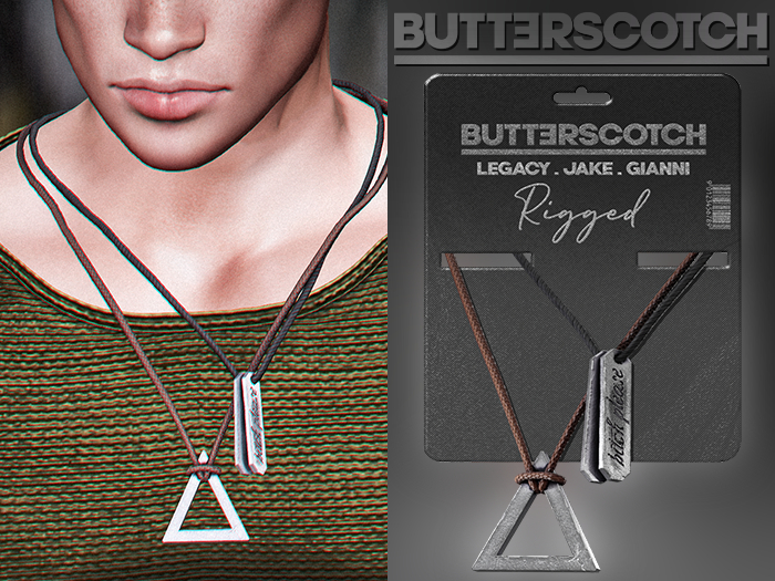 BUTTERSCOTCH . Sean Necklace {Option.1}