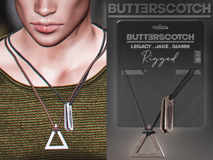 BUTTERSCOTCH . Sean Necklace {Option.3}