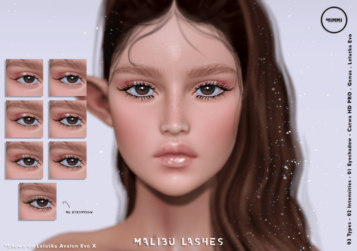 Mimmi Collection #Malibu Lashes_Fatpack