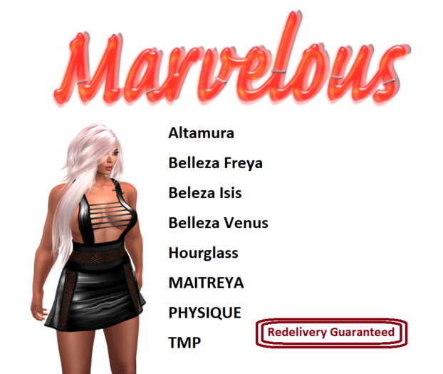 Marvelous Leather & Net dress - Black (copy)