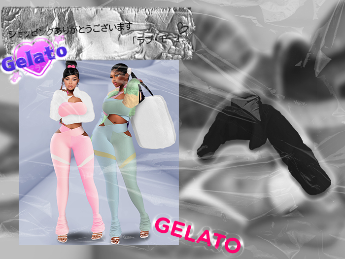 Gelato - Pluffy Lver$ Coat - BLK