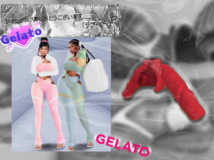 Gelato - Pluffy Lver$ Coat - RED
