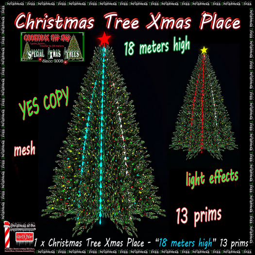 Christmas Tree Xmas Place - 18 meters high 