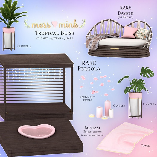 {moss&mink} Tropical Bliss - Towel