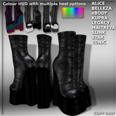 *DCDF* : Ivy Peep Toe Boots Mal