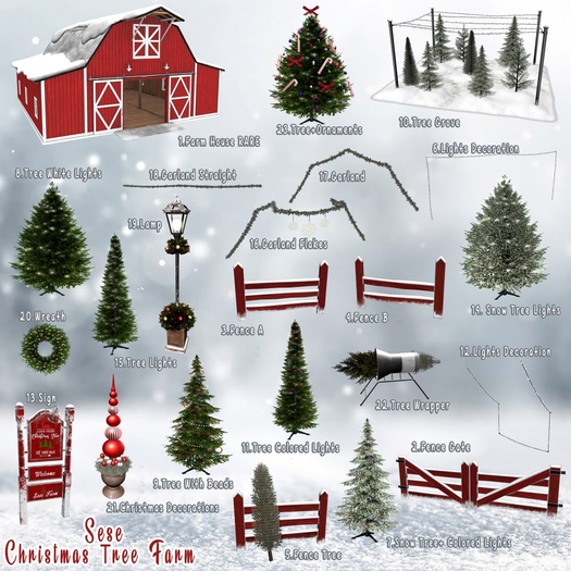 11.Sese - Christmas Tree Farm - Tree Colored Lights