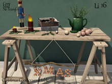 Christmas Cookies work table By Snuggles