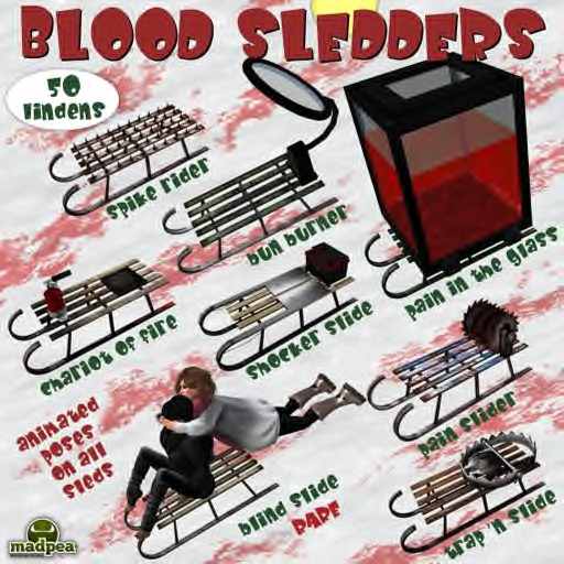 MadPea Shocker Slide sled