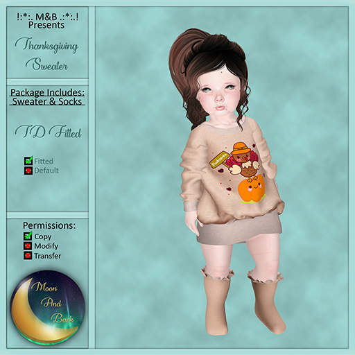 !:*:. M&B .:*:.! ThanksGiving Sweater 