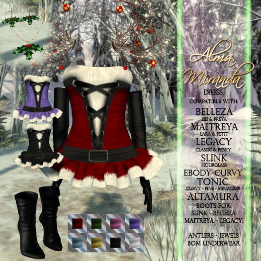 .: AlmaMiranda :. Santa Dress