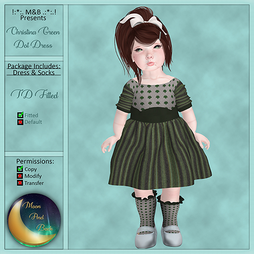 !:*:. M&B .:*:.! Christina Green Dress 
