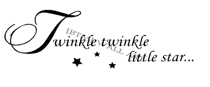 [BTM] TWINKLE WALL DECAL