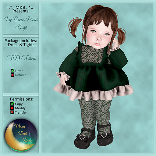 !:*:. M&B .:*:.!  Ivy Green Plaid 