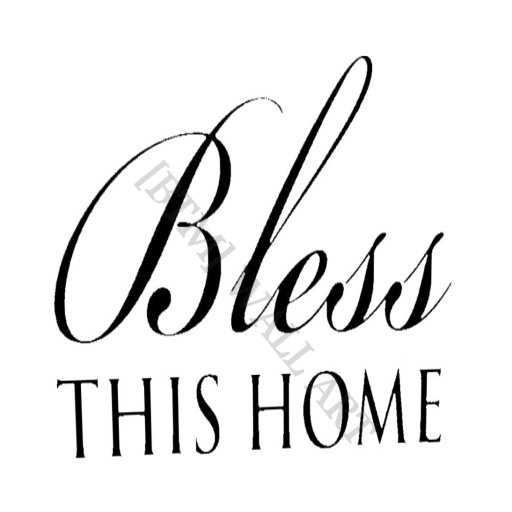 [ BTM ] Bless This Home Decal