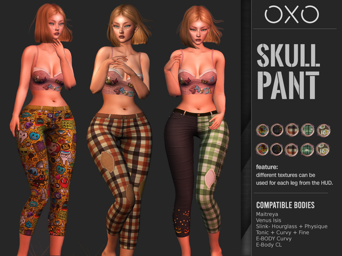 OXO-Skull Pant PACK