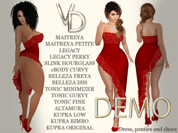 VD #030 Dress Red DEMO