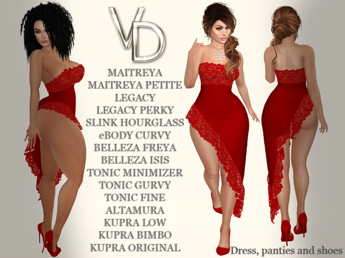 VD #030 Dress Red