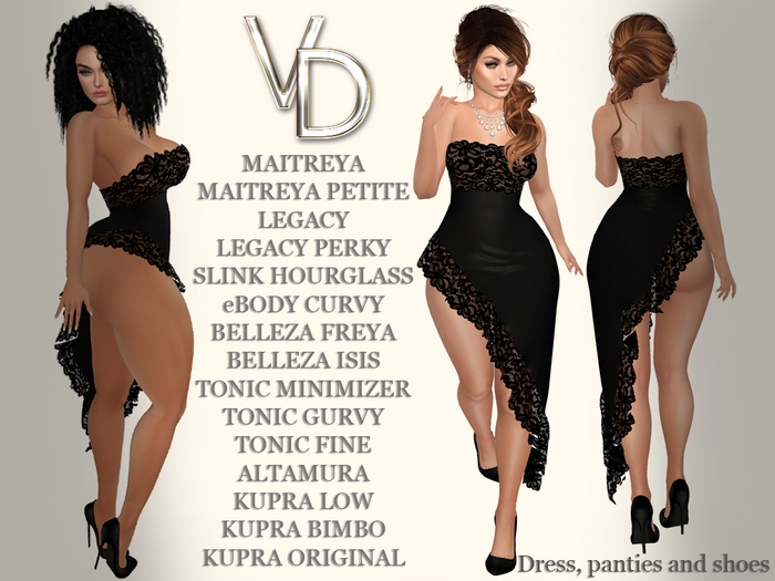 VD #030 Dress Black