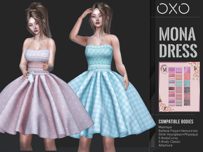 OXO-Mona Dress  PACK