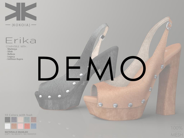 Demo :: Erika :: Woman Shoes :: 10 Colors :: {kokoia}