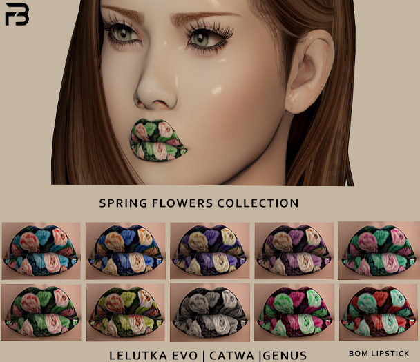 FBEAUTY - Spring Flowers Lipstick Collection [BOM]