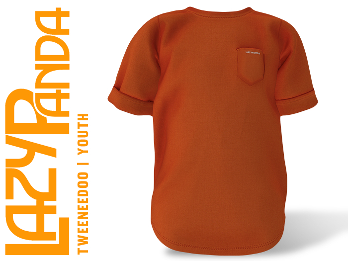 LazyPanda - Theo Shirt - Orange