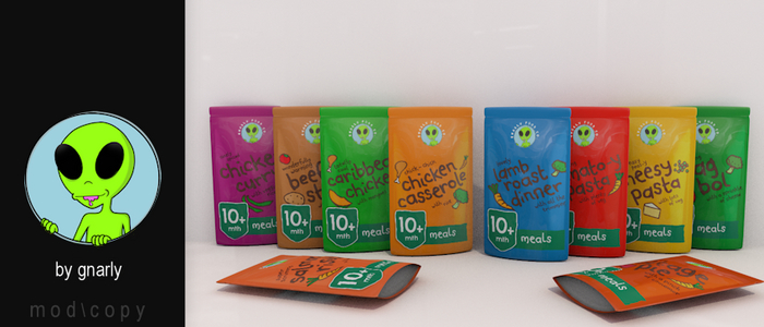 G/\/ARLY:: Baby Pouch Meal - Set 1