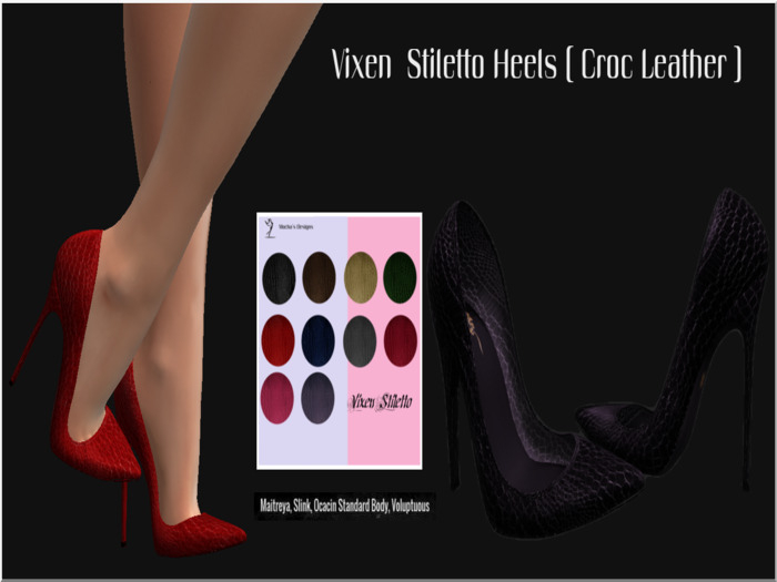 Mocha's Design Vixen Stilettos