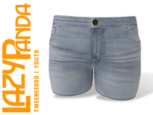 LazyPanda - Rowan Denim Shorts - Ice