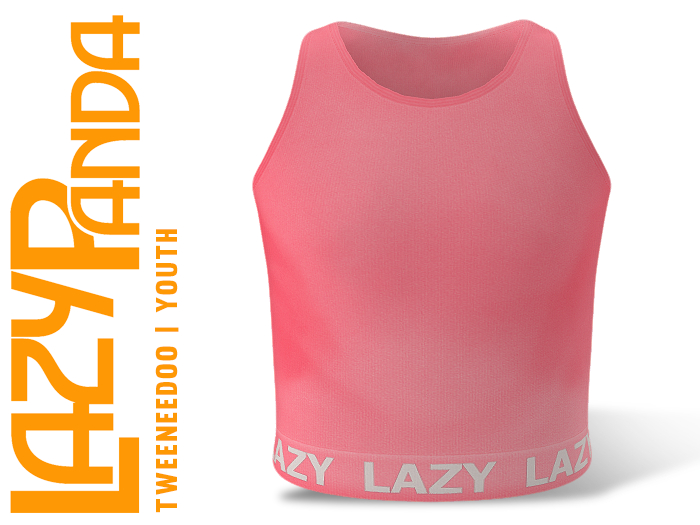 LazyPanda - Remix Tank - Pink