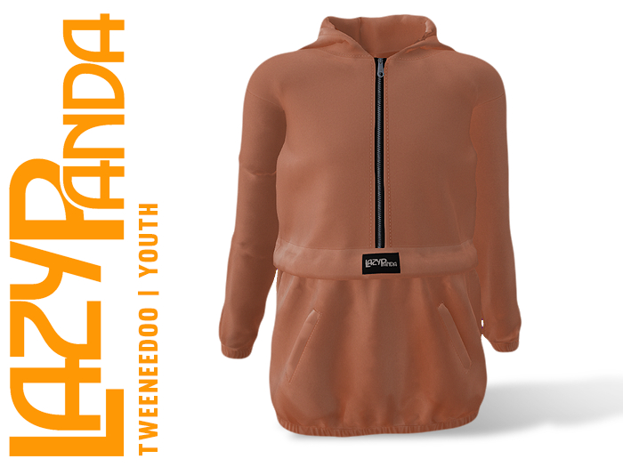 LazyPanda - Juniper Hoodie - Coral