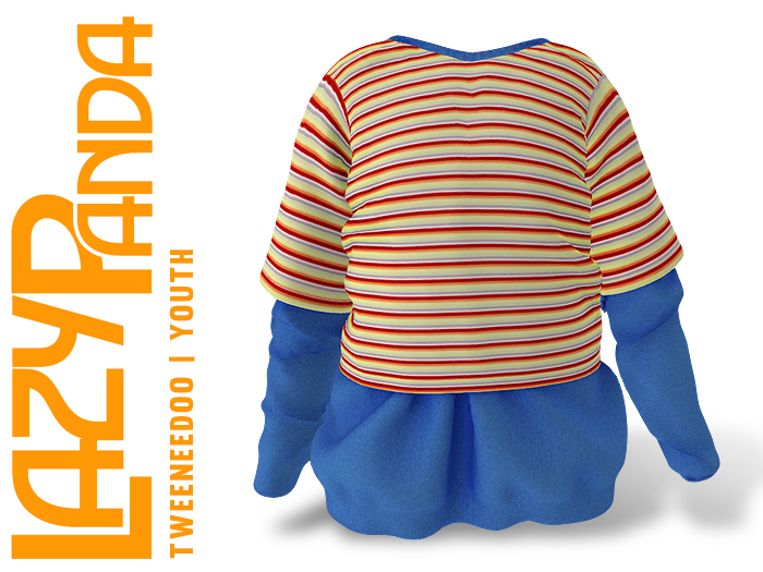 LazyPanda - Faylen Shirt - Rainbow Stripes