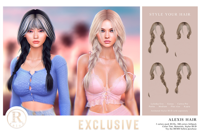 RAMA.SALON - Alexis Hair 'EXCLUSIVE Pack' (FATPACK)
